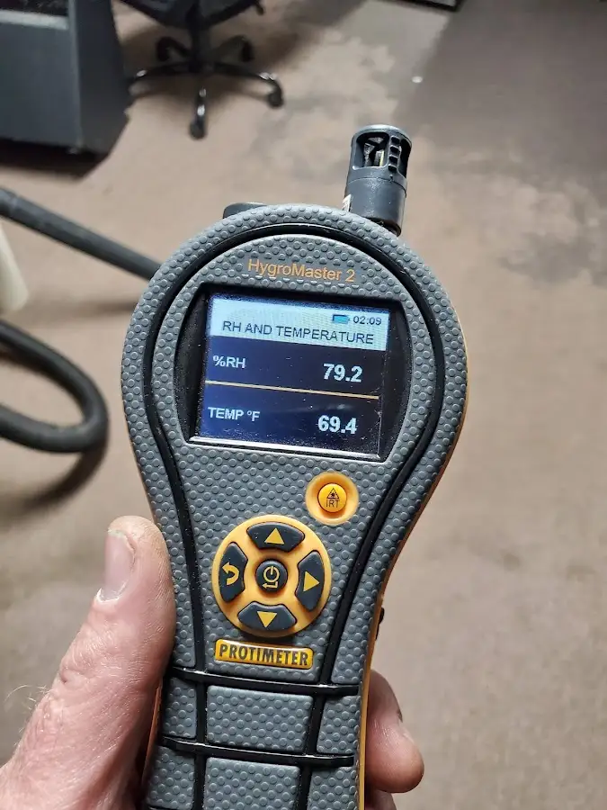 Moisture meter humidity assessment for Fire & Smoke Damage Restoration in Olive Branch